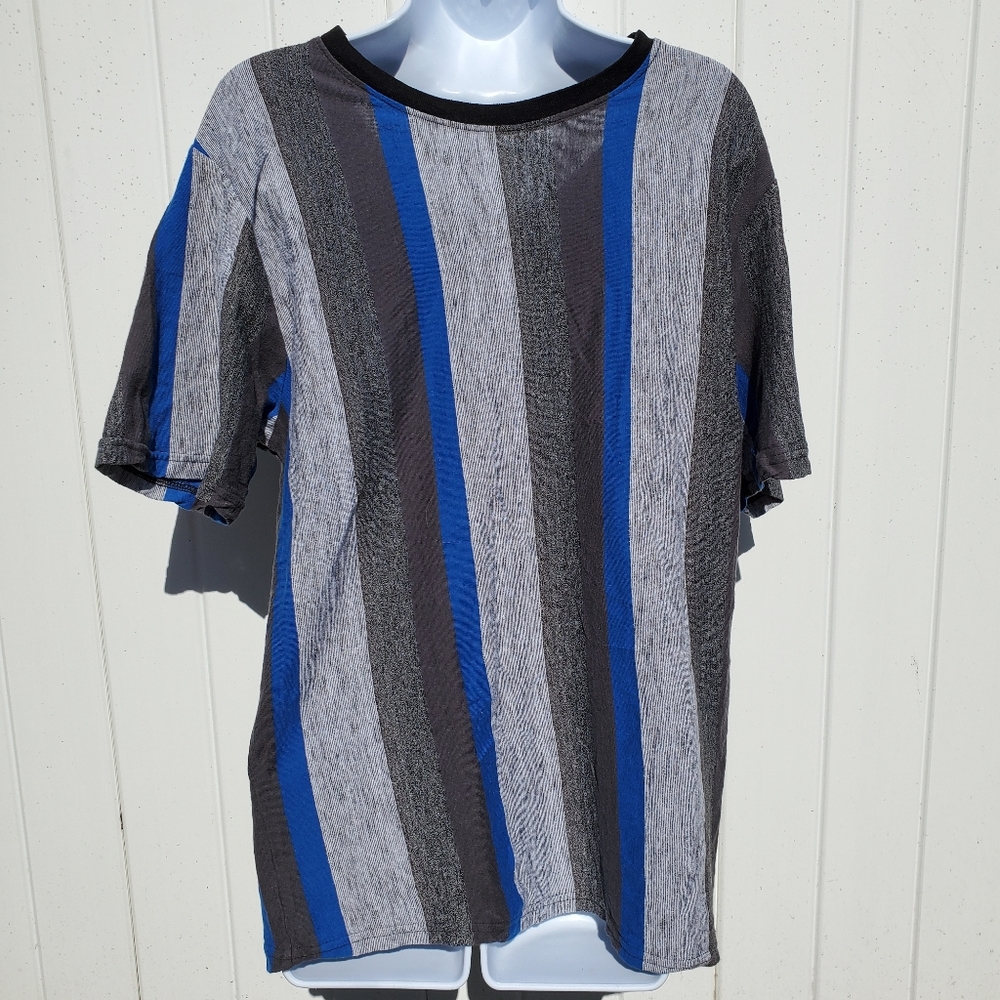 Distortion Stripe Shirt